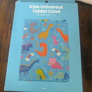 Dinosaur Kids Universal Tablet Case - Blue